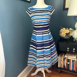 Kate Spade Blue Stripe With Pockets